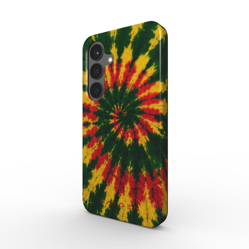 Magnetinis telefono dėkliukas Trispalvės Sūkurys fotografuotas kampu ant šviesaus fono