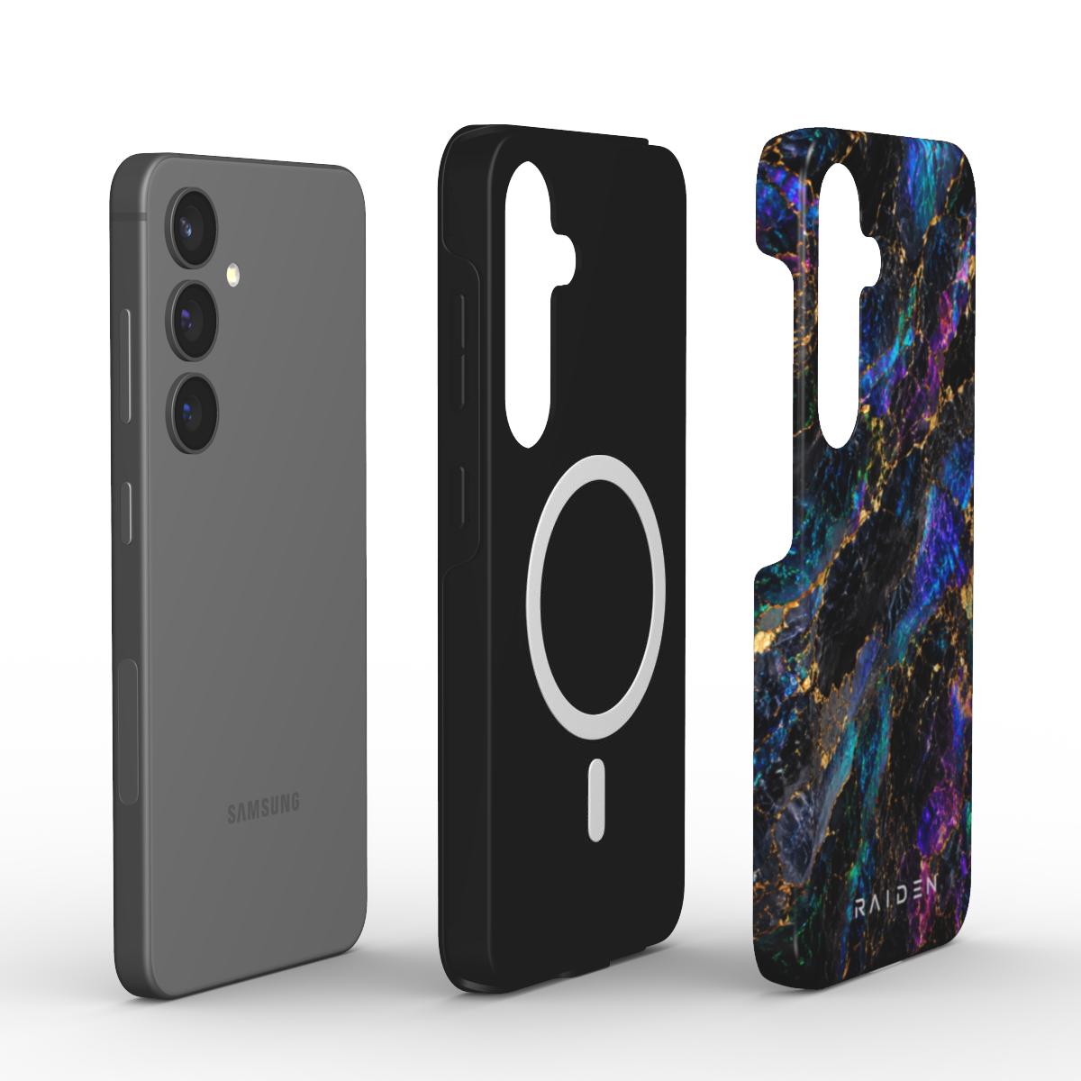 „Nakties Opalas“ magnetinis telefono dėkliukas – apsauginė konstrukcija